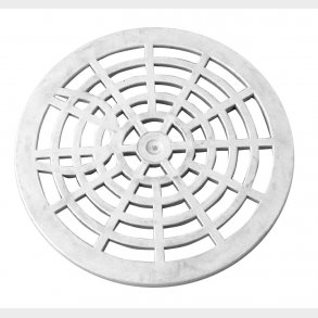 150Mm Runt galler Vit Gr�