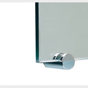 Vola Mirror Hold.Brushed Chrome