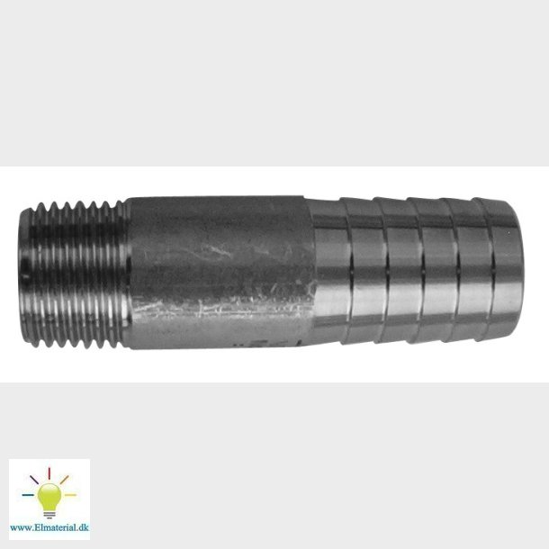 1/4"X13,5 Glat Slangenippel