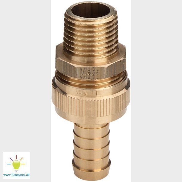 3/8X1/2" Rdgods Tandrrforskr