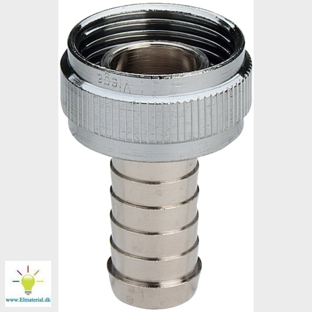 3/8X1/2" Rdgods Slangeforsk.