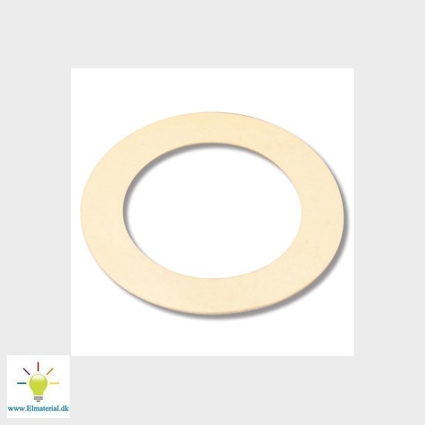 1.1/4" Gummiskive Flad