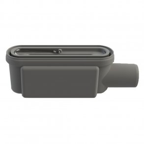 Unidrain Utloppshus 50Mm Sideud