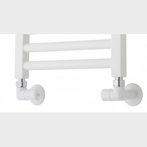 Vinkelventilsats Vit Ral 9016