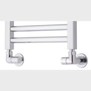 Vinkelventilsats krom