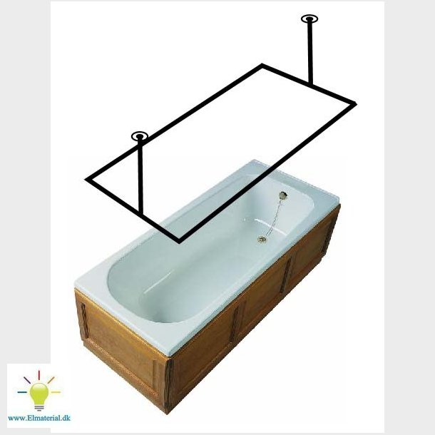 Rustfristlstang Kvadrat 1X1M