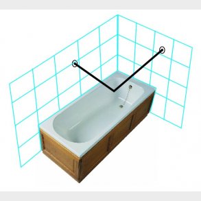 St�ng i rostfritt st�l 200X200Cm