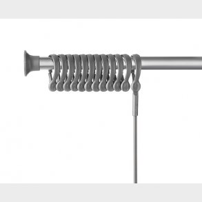 12 st Erica2000 Gardinringar Silver