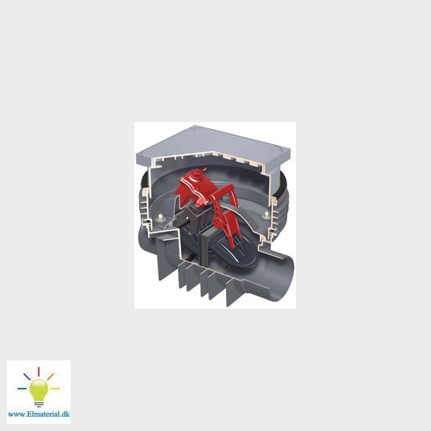 Aco 160Mm H.Luk. Gulv/Sort