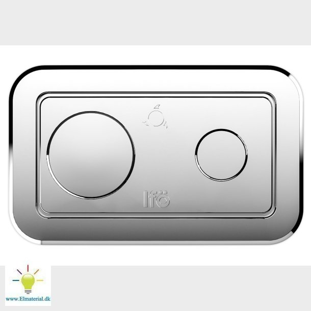 If&ouml; Spira Trykknap Forkromet