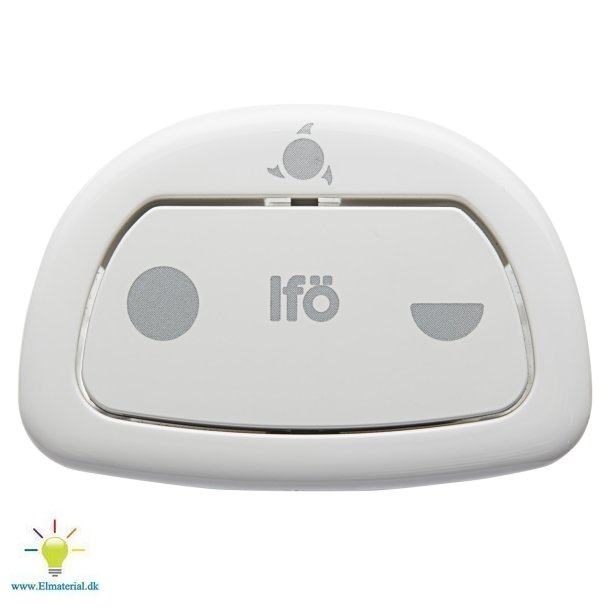 If&ouml; Sign Skylleknapst Hvid