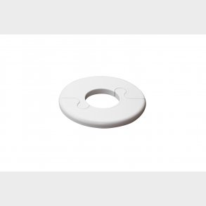 Alu Fit Rosette 22 Hvid