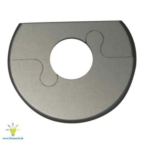 Alu Fit Rosette 22 Natur/Cut