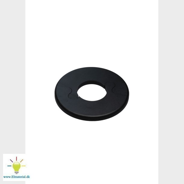 Alu Fit Rosette 22 Sort