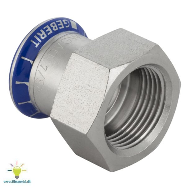 15Mm X 3/4" Mapress Overg. M/M