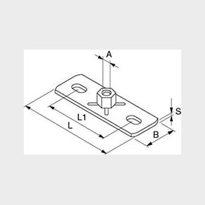 30-80Mm M10 Gpl Mont.fl&auml;ns A4