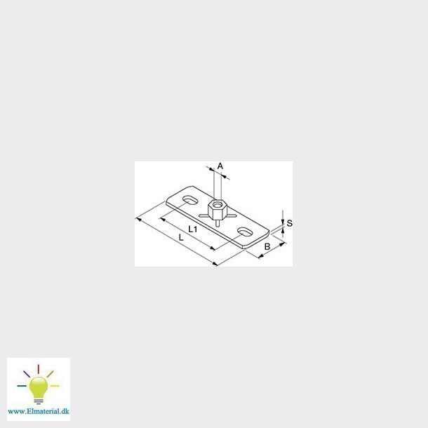 30-80Mm M10 Gpl Mont.Flange A4