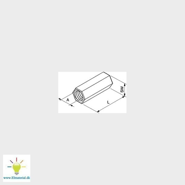 M10 Vm Koblingsstykke A4