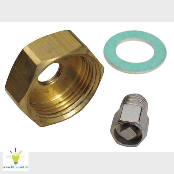 3/4" Slutmuffe M/Luftskrue