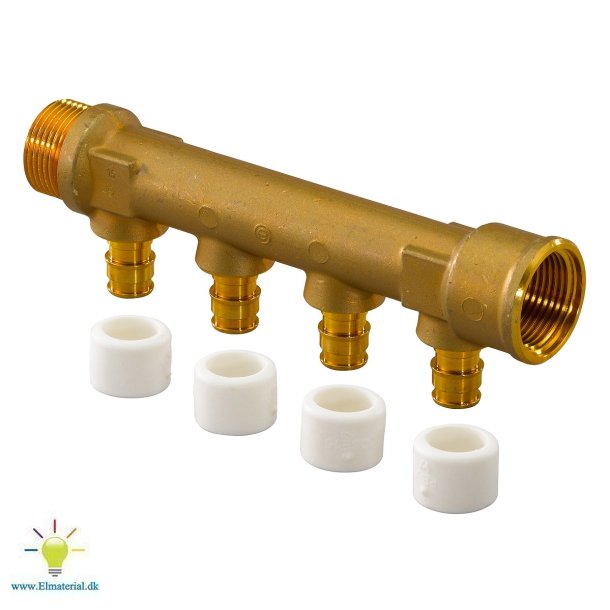 3/4"X15Mm Uponor Fordel. 4Afg.