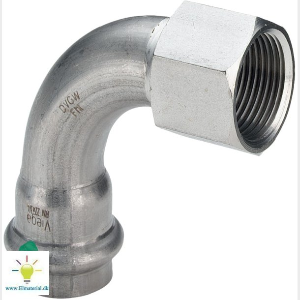 35X1.1/4" San.Inox Ovg.Bj.90&deg;