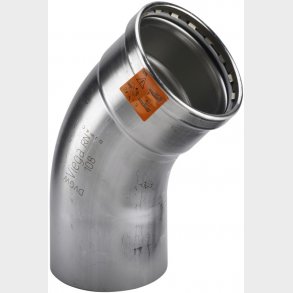 64,0 mm Sanpress Inox B&ouml;j 45&deg;