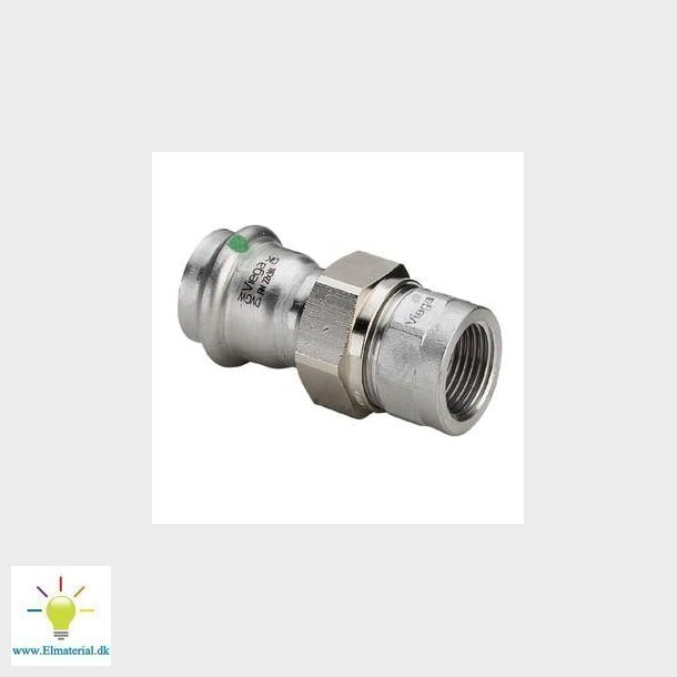 22X3/4" Sanp.Inox Union M/M