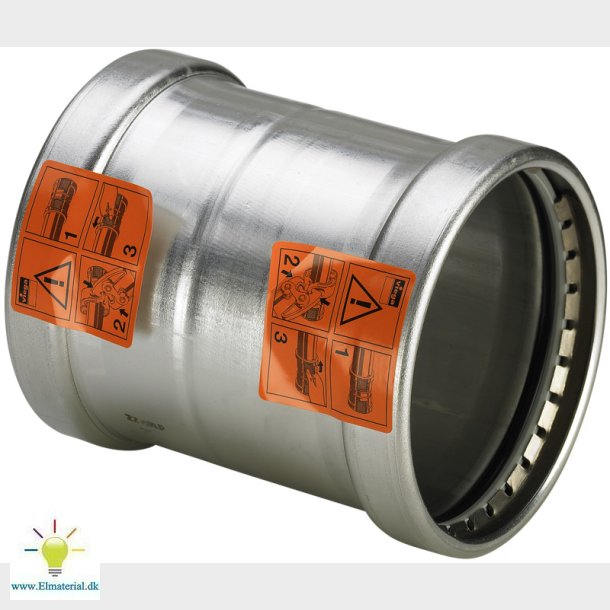 76,1Mm Sanpress Inox Skydemuf.