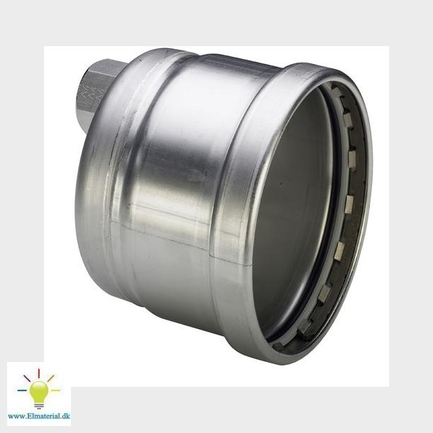 76,1X3/4" Sanpress Inox Slutmf