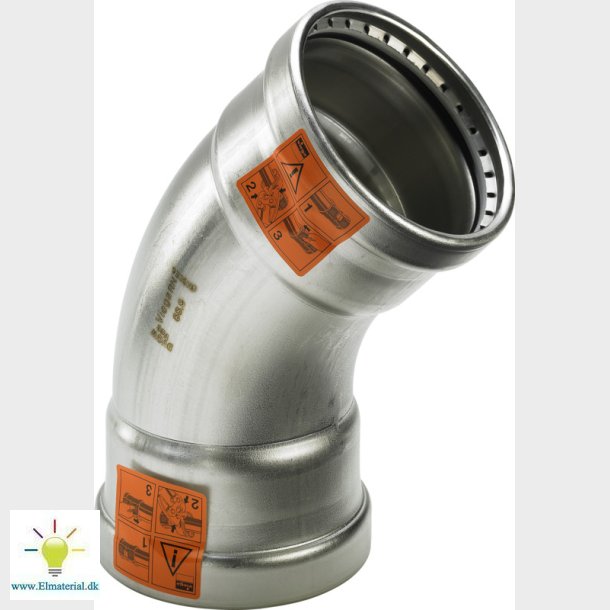 64,0 Mm Sanpress Inox Bjn 45&deg;