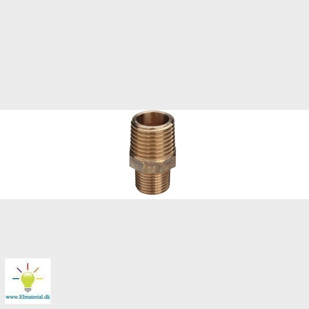 2X11/2" Rdgods Brystnippel