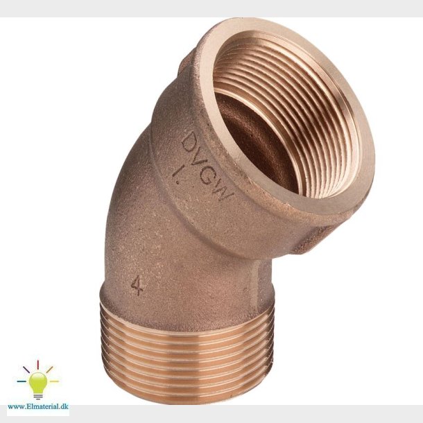 3/8" Rdgods Bjning 45&deg;