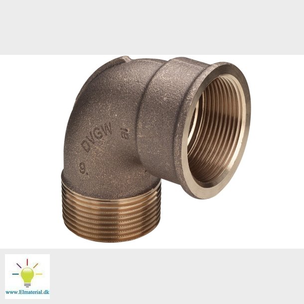 3/8" Rdgods Vinkel 90Gr. M/N