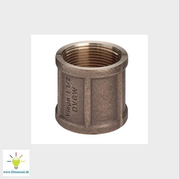 1/2" Rdgods Muffe