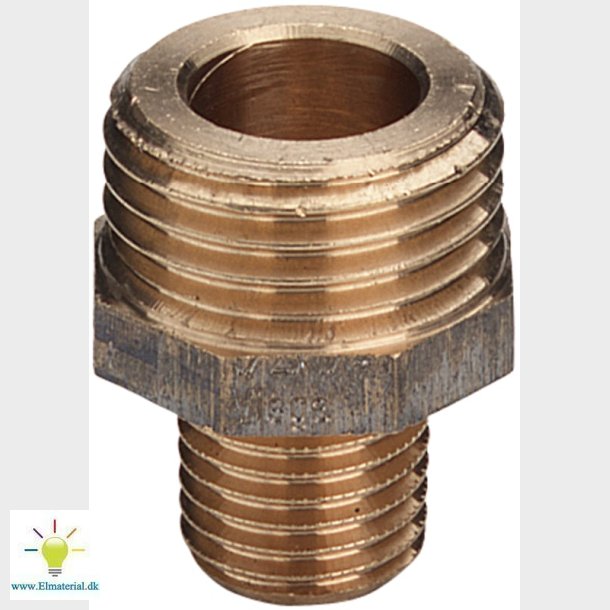 3/4X3/8" Rdgods Gev. Ovg.Nip.