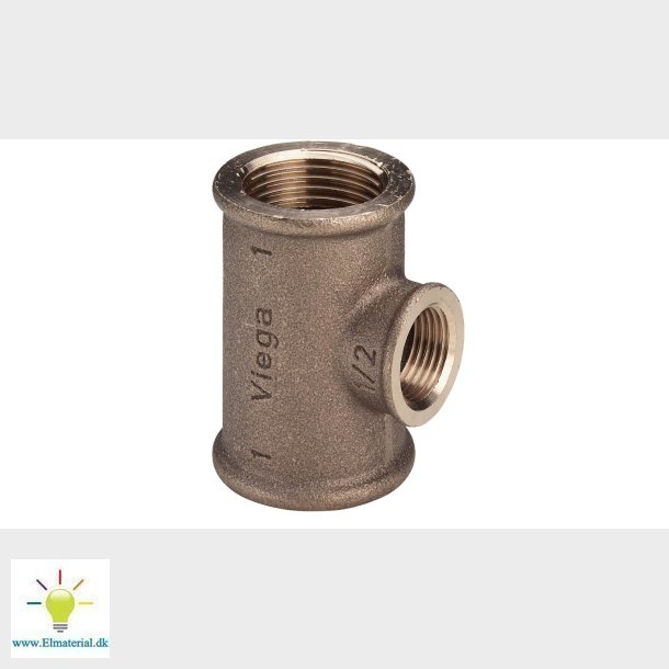 2" Rdgods Tee El og vvs materialer