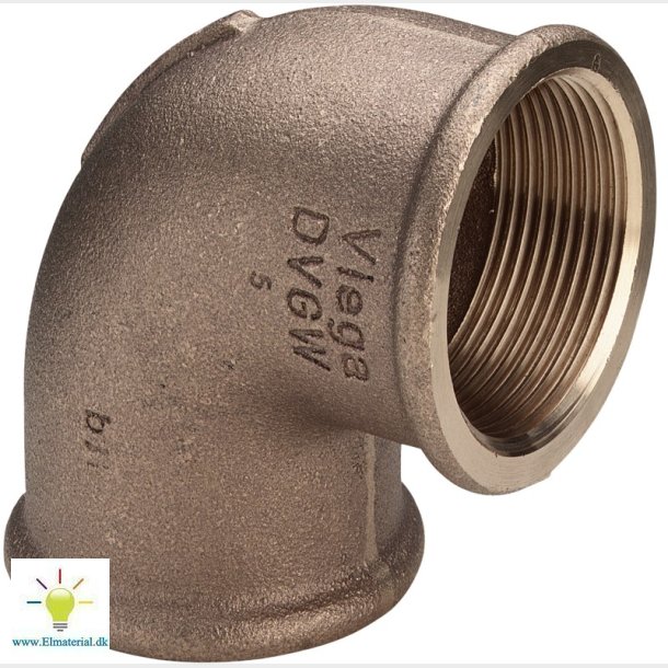 1/8" Rdgods Gev. Bjning 90&deg;
