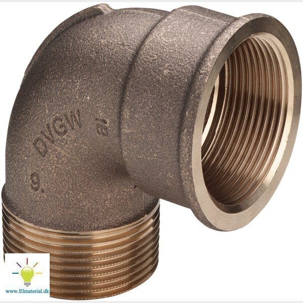 2.1/2" Rdgods Bjning 90&deg;