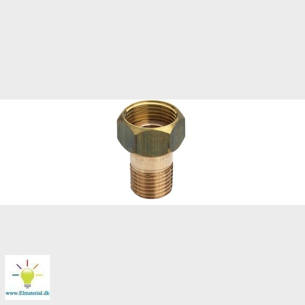 1X3/4" Rdgods Forskr. Vandm