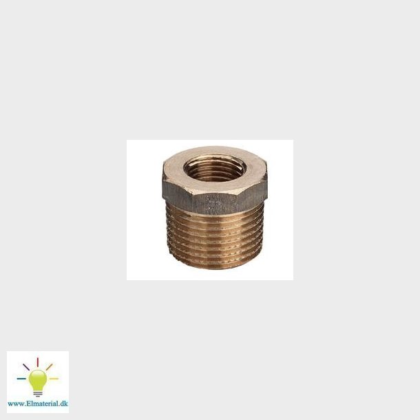 1X1/2" Rdgods Nippelmuffe