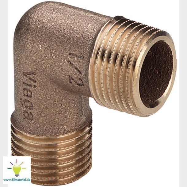 3/8" Rdgods Vinkel 90&deg;