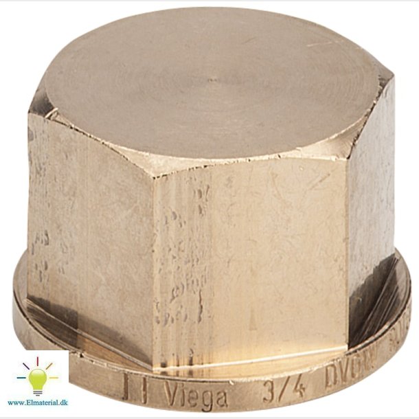 2" Rdgods Gevindfit. Slutmf.