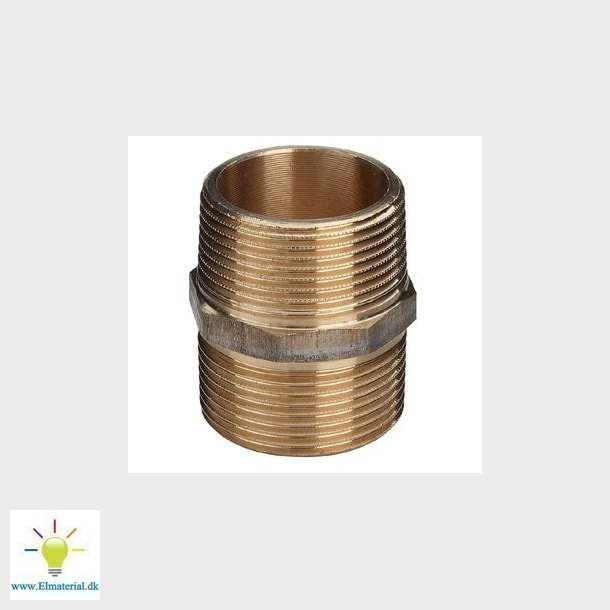 3/4"Rdgods Brystnippel