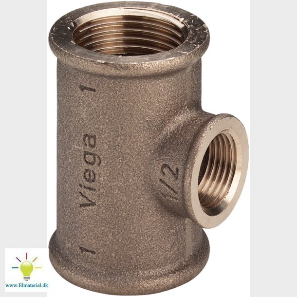3/4X1/2X1/2" Rdgods Gev. Tee