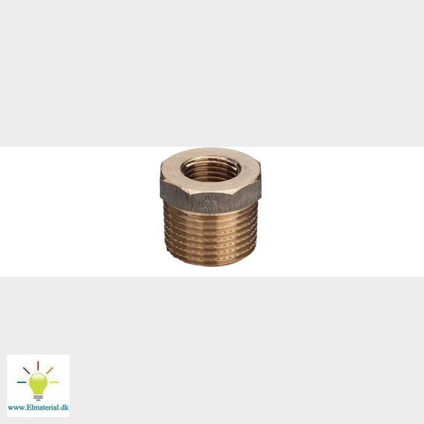 1/2X1/4" Rdgods Nippelmuffe
