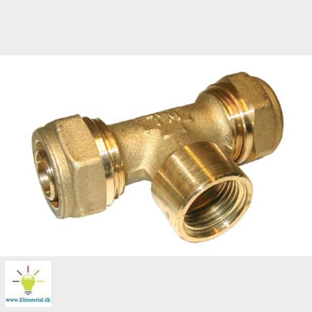 Pex Tee 18 X 1/2" X 18Mm M/Muf