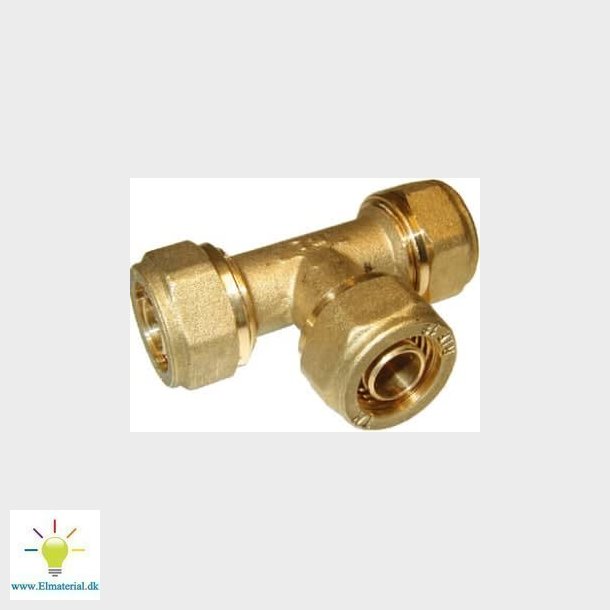 Pex Tee 22X1/2"X22 M/Nip