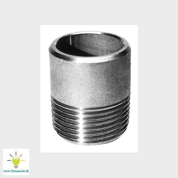 3/8"X30 Svejsenippel