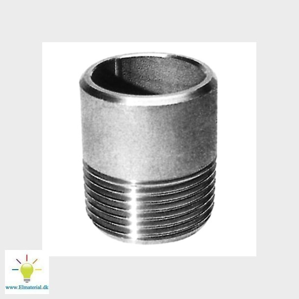 1/2"X35 Svejsenippel