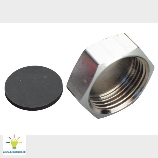 3/4" A-Metal End Sleeve Chrome